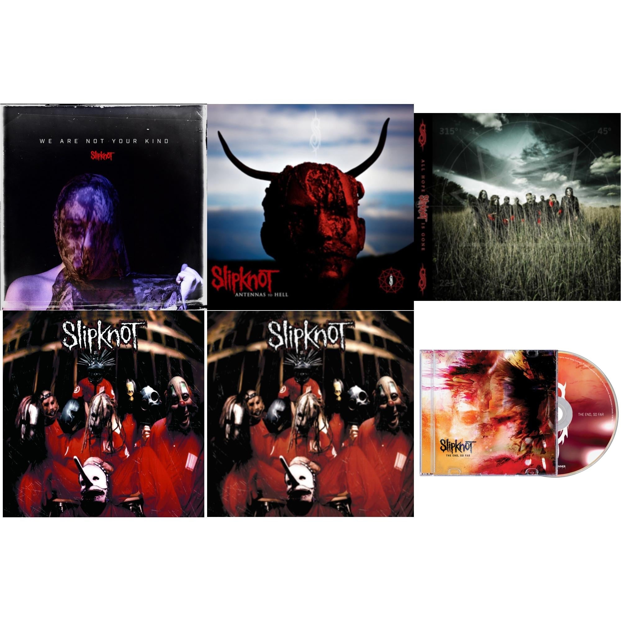 We Are Not Your Kind (X) & Antennas To Hell & All Hope Is Gone & Slipknot & Slipknot & End, So Far