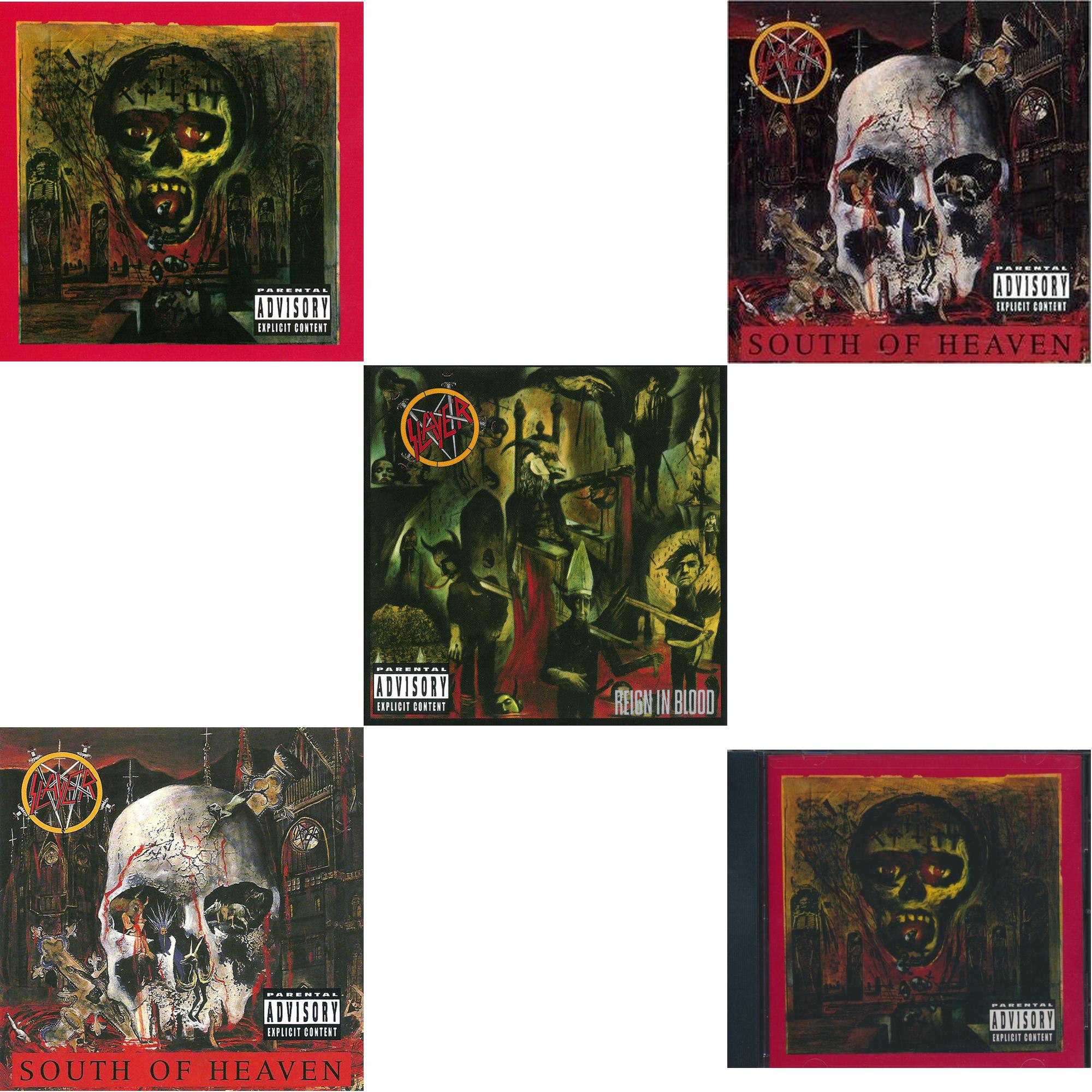 Seasons In The Abyss & South Of Heaven & Reign In Blood & South Of Heaven & Seasons In Abyss