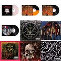 Slayer - Haunting The Chapel (Red & White Marbled LP Vinyl) & Hell Awaits (Transparent Orange & Black Split LP Vinyl) & Hell Awaits (180G) & Live Undead (180G) & Divine Intervention & Live: Decade Of Aggression & Seasons In Abyss & South Of Heaven &