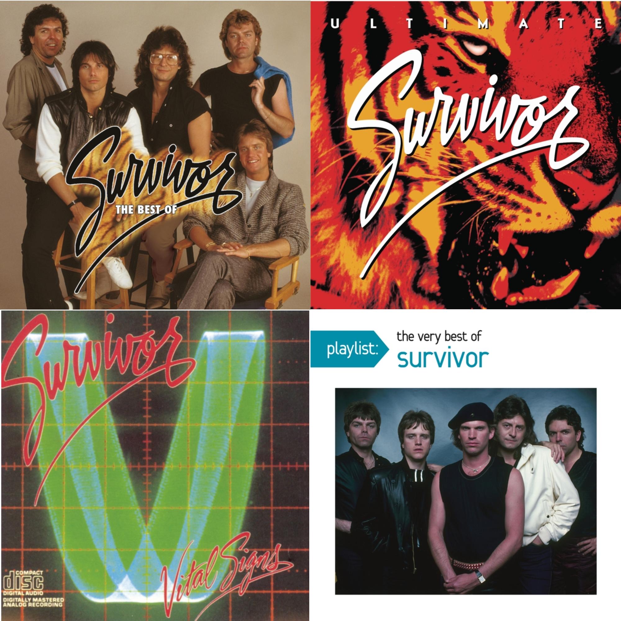 Best Of Survivor & Ultimate Survivor & Vital Signs & Playlist: Very Best Of Survivor