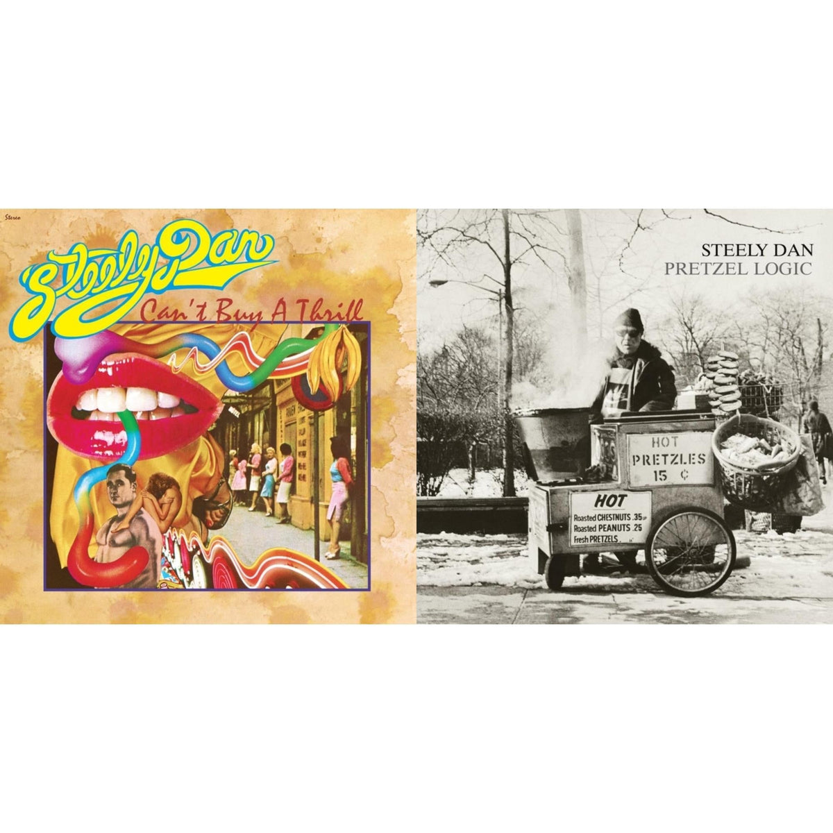 Steely Dan - Pretzel Logic & Can't Buy A Thrill (180G) - LP Vinyl Bundle