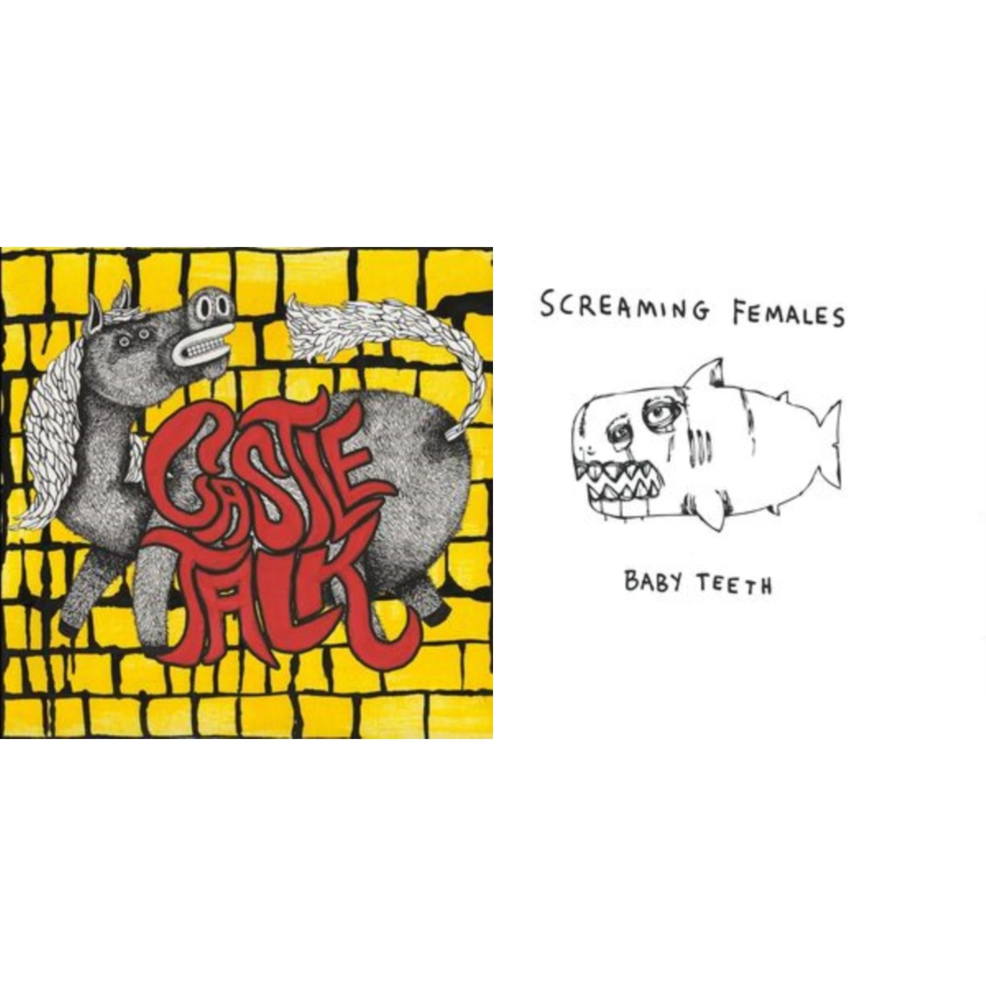 Baby Teeth (Blue LP Vinyl) & Castle Talk (Red LP Vinyl)