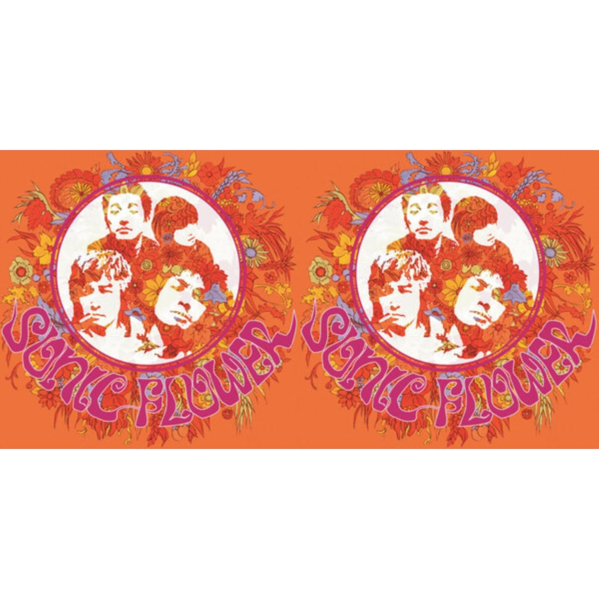 Sonic Flower & Sonic Flower (Fuchsia LP Vinyl)