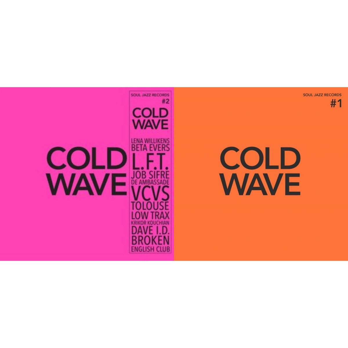 Cold Wave #1 (2LP/Dl Card) & Cold Wave #2 (2LP)