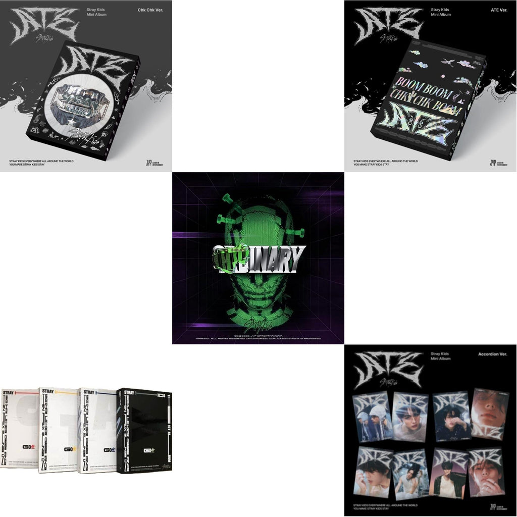 Ate (Chk Chk Ver.) & Ate (Ate Ver.) & Ate (Accordion Ver.) & Go: Volume 1 (Normal Edition) & Oddinary (Scanning Version/Mask Off Version/Normal Edition)