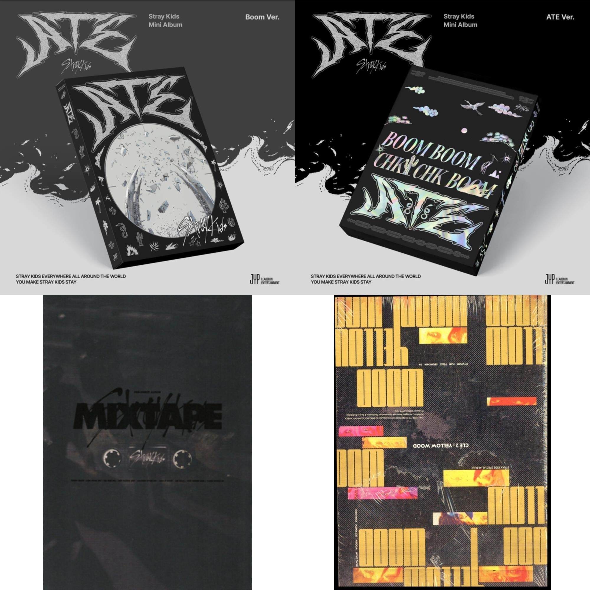 Ate (Boom Ver.) & Ate (Ate Ver.) & Mixtape & Cle 2: Yellow Wood (Special Album)