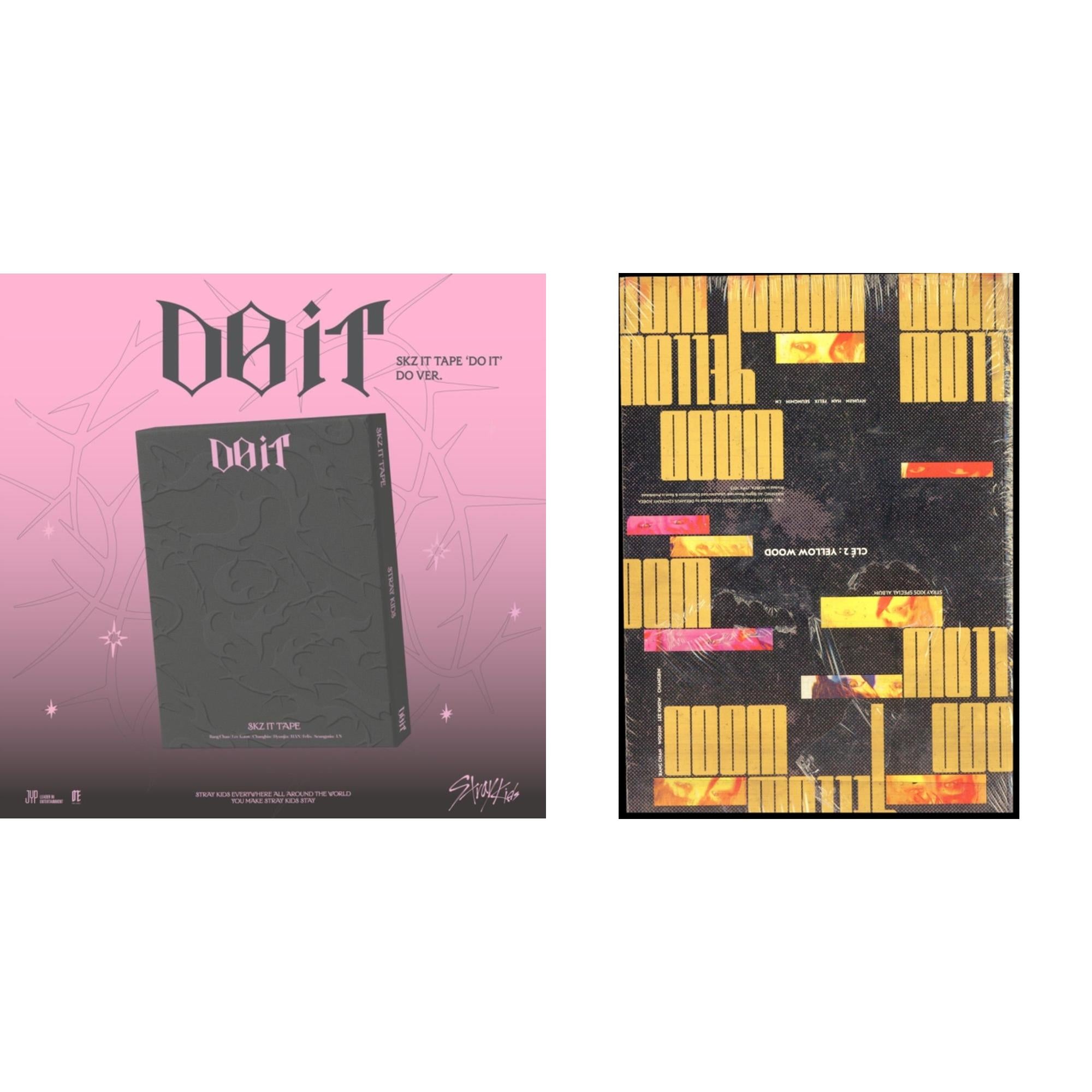 Skz It Tape - Do It (Do Ver.) & Cle 2: Yellow Wood (Special Album)