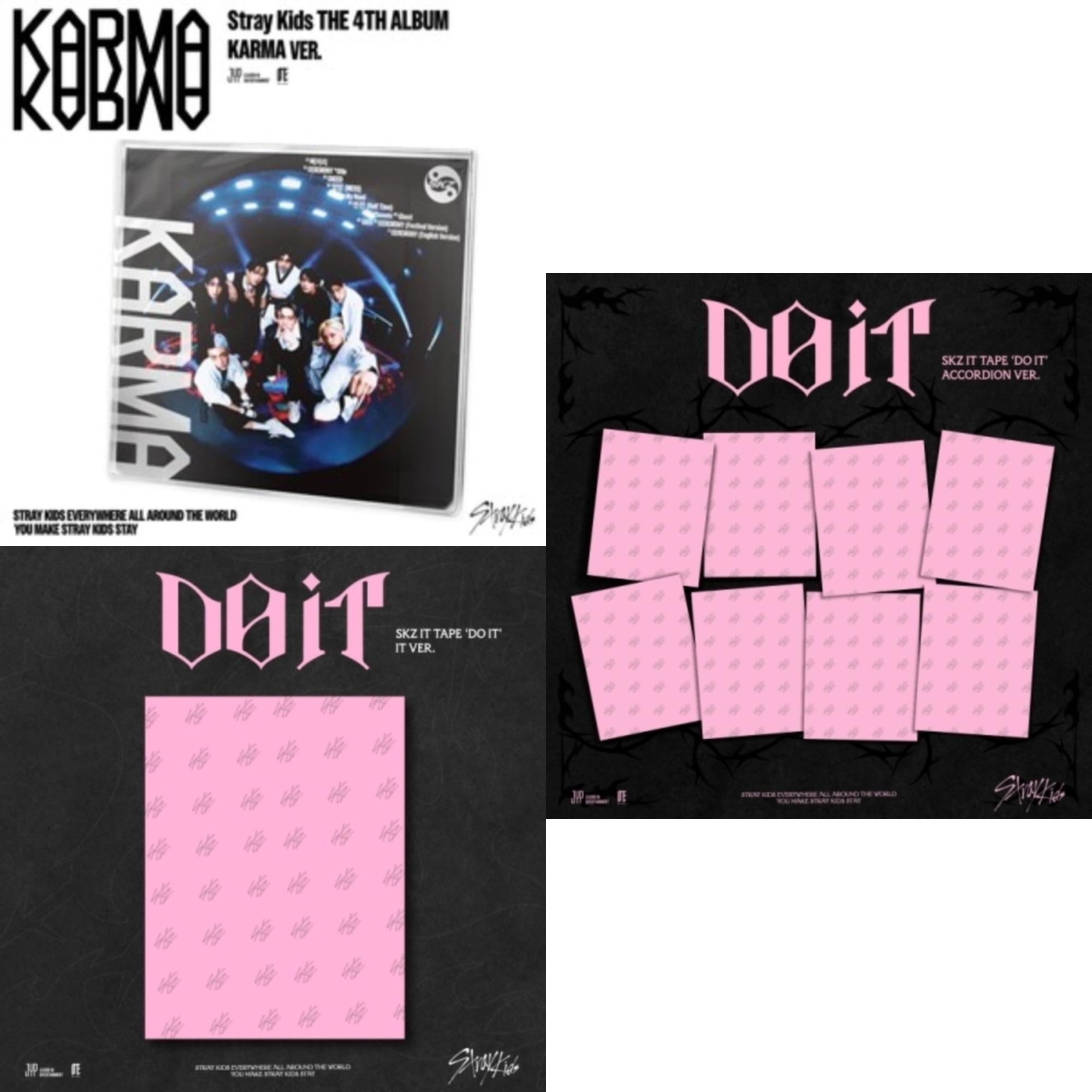 Karma (Karma Ver.) & Do It - Skz It Tape (It Ver.) & Do It - Skz It Tape (Accordion Ver.)