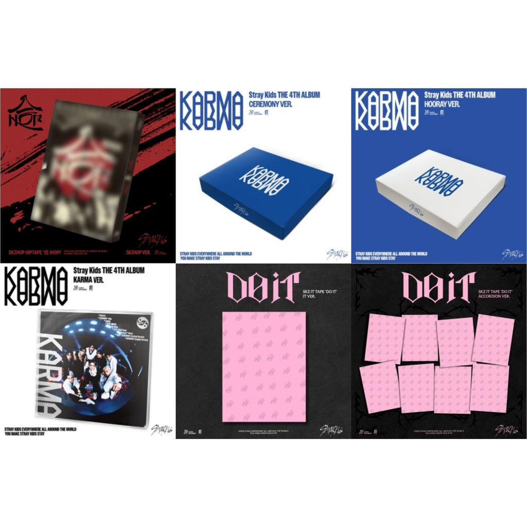Hop (Skzhop Ver.) & Karma (Ceremony Ver.) & Karma (Hooray Ver.) & Karma (Karma Ver.) & Do It - Skz It Tape (It Ver.) & Do It - Skz It Tape (Accordion Ver.)