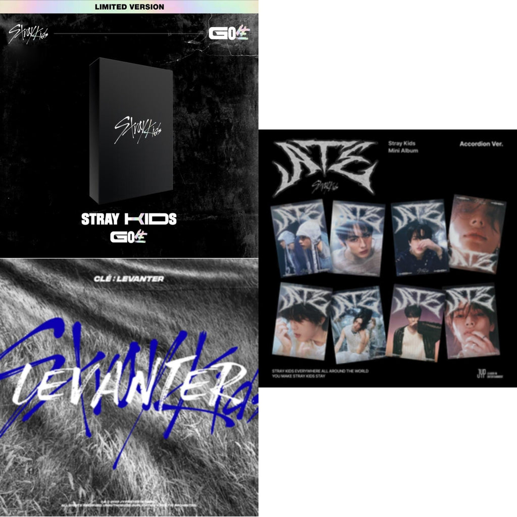 Ate (Accordion Ver.) & Cle: Levanter (Mini Album) (Normal Edition) & Go: Volume 1 (Normal Edition)
