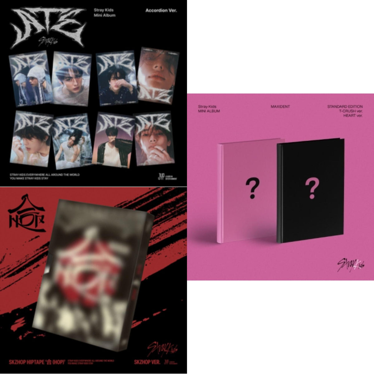 Ate (Accordion Ver.) & Hop (Skzhop Ver.) & Maxident (T-Crush Version/Heart Version)
