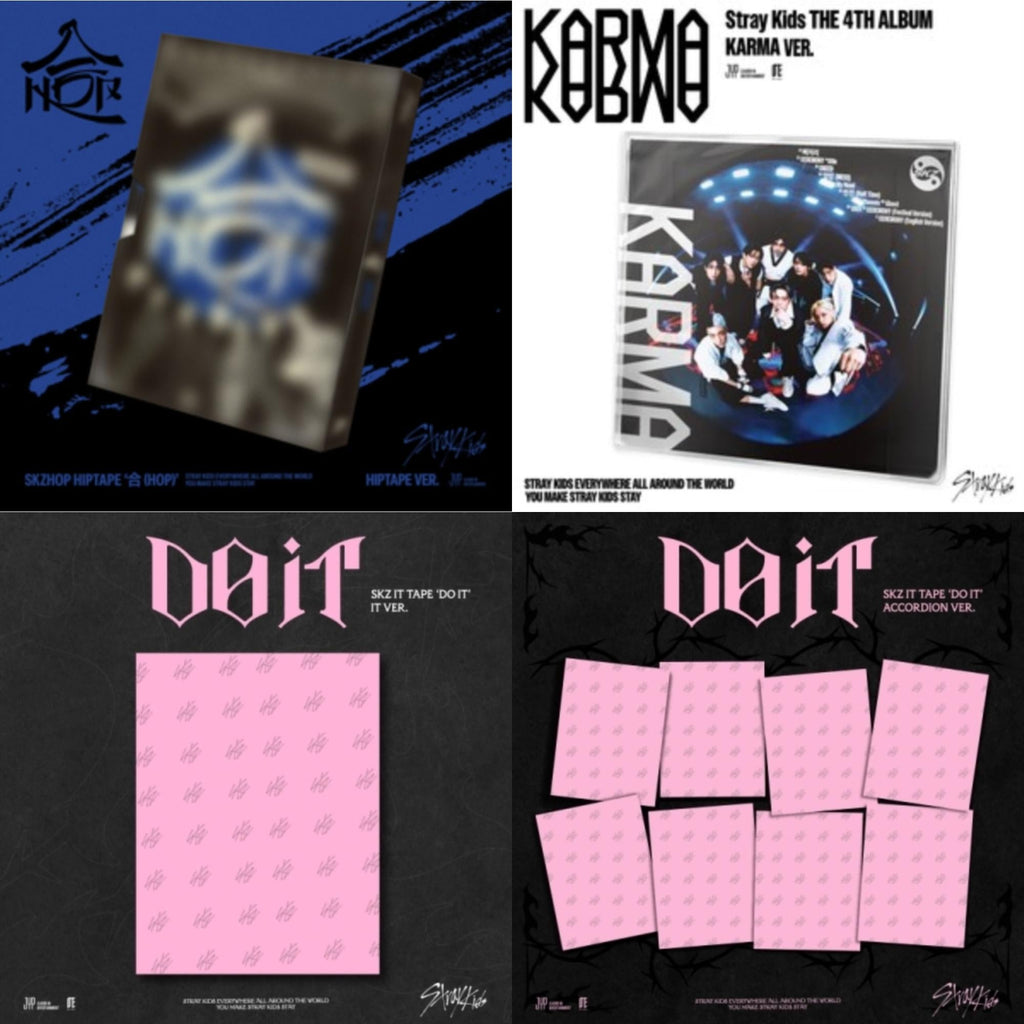 Hop (Hiptape Ver.) & Karma (Karma Ver.) & Do It - Skz It Tape (It Ver.) & Do It - Skz It Tape (Accordion Ver.)