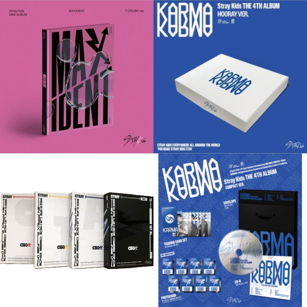 Maxident (T-Crush Version) & Karma (Hooray Ver.) & Go: Volume 1 (Normal Edition) & Karma (Compact Ver.)