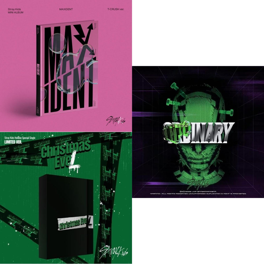 Maxident (T-Crush Version) & Holiday Special Single Christmas Evel (Normal Ver.) & Oddinary (Scanning Version/Mask Off Version/Normal Edition)