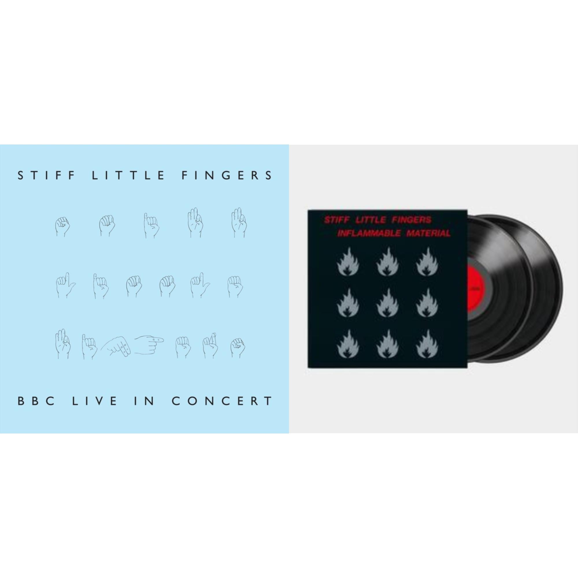 Bbc Live In Concert (2LP/Pale Blue/Off White Vinyl) & Inflammable Material (X) (2025 Remaster) (2LP)