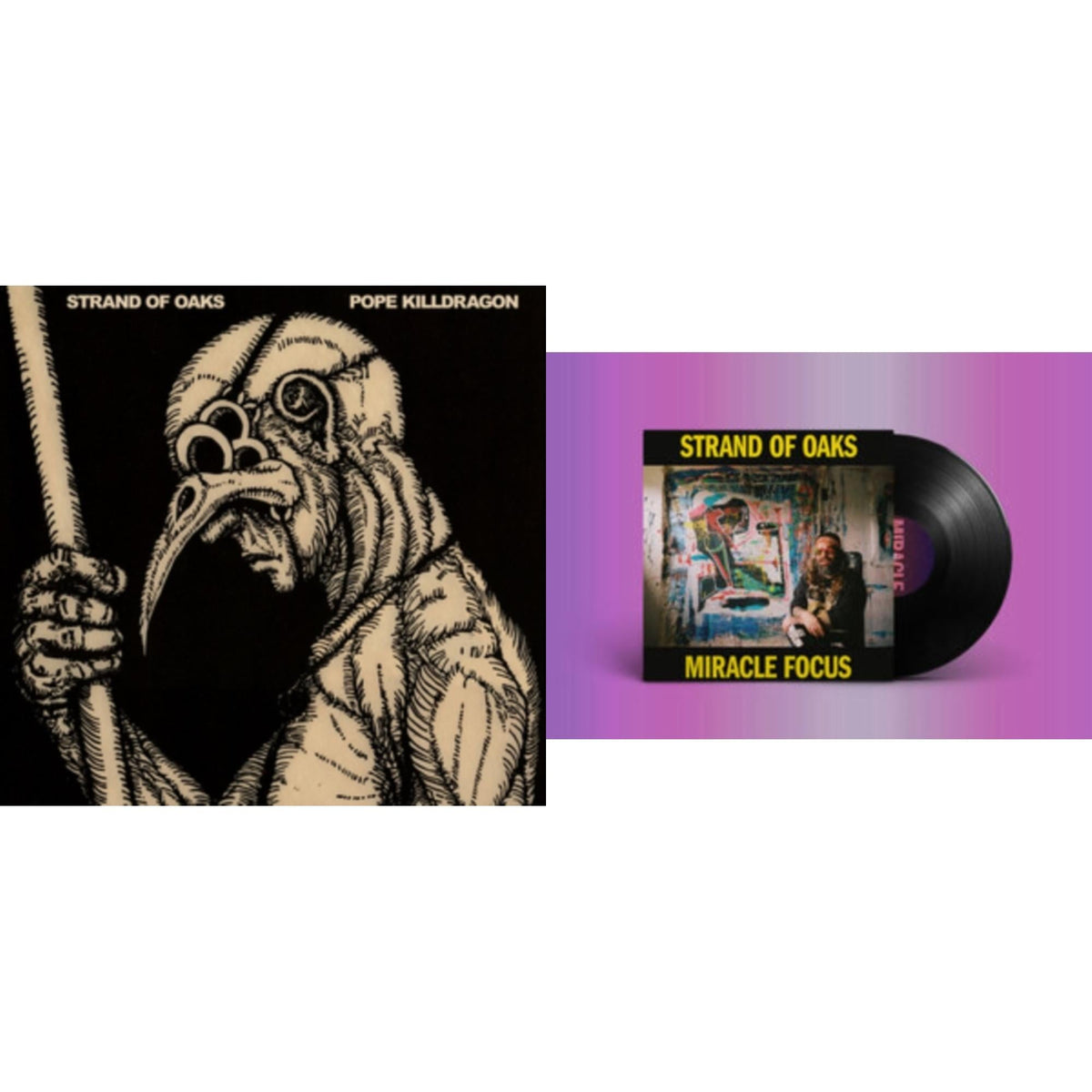 Pope Killdragon (Dragon Bone LP Vinyl) & Miracle Focus