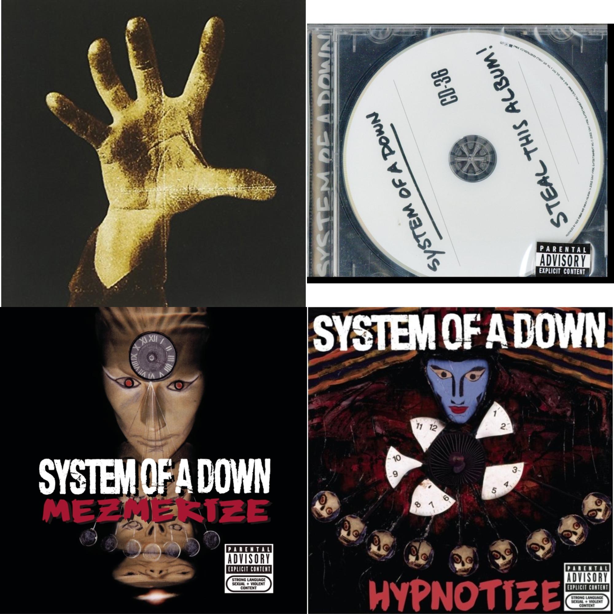 System Of A Down & Steal This Album & Mezmerize & Hypnotize