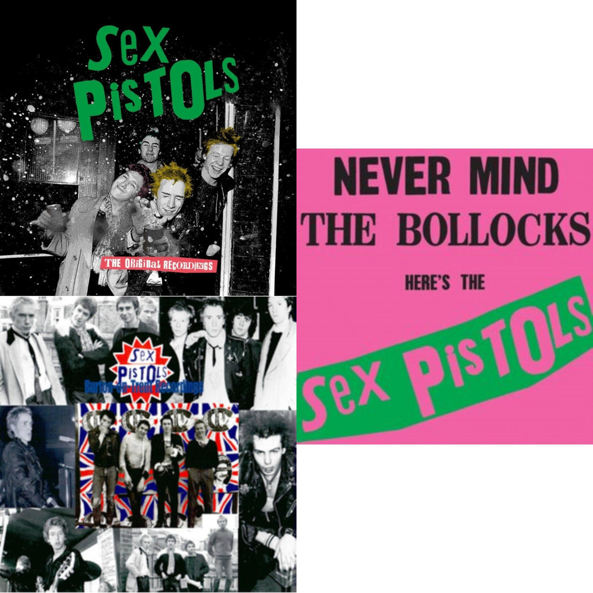This is a 3 LP Vinyl SKU bundle.
1.This LP Vinyl is brand new.Format: LP VinylMusic Style: ChansonThis item's title is: Original Recordings (2LP)Artist: Sex PistolsLabel: UMEBarcode: 602445595488Release Date: 5/27/2022
2.This LP Vinyl is brand new.