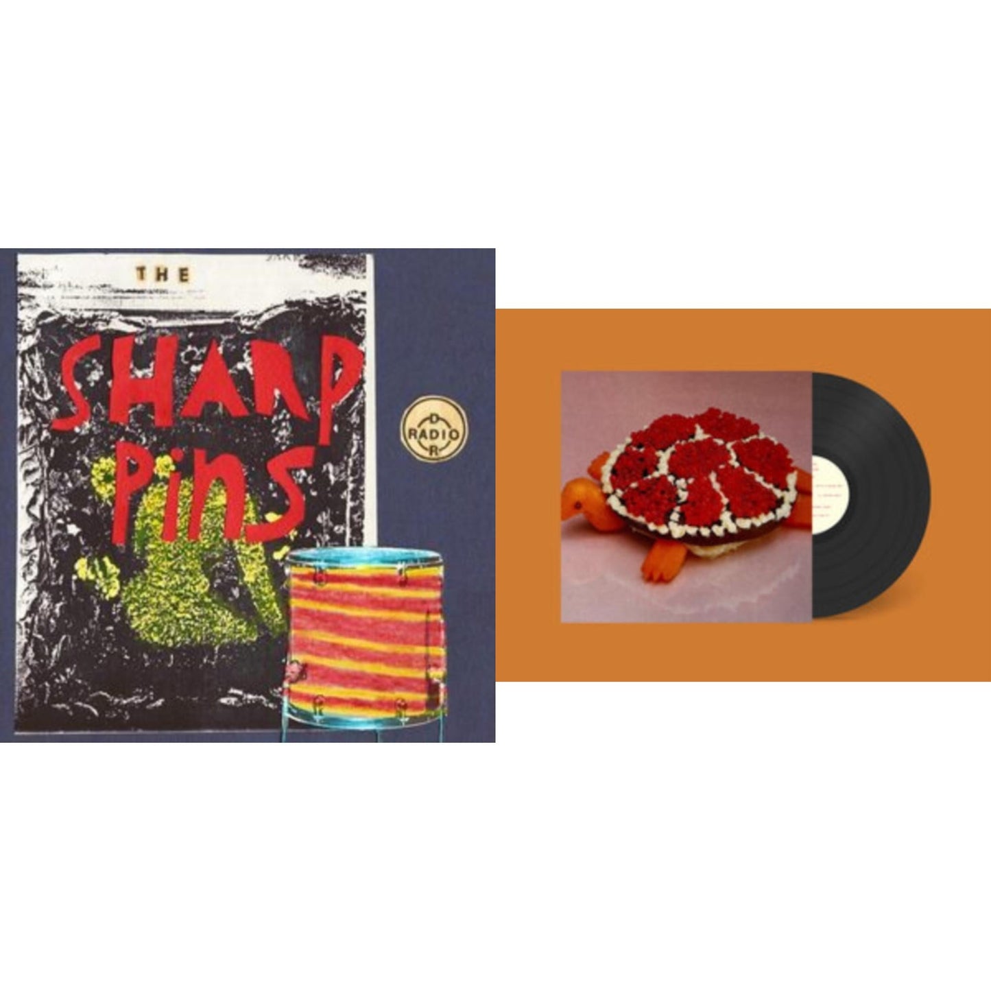 Sharp Pins Radio Ddr & Turtle Rock LP Vinyl Bundle