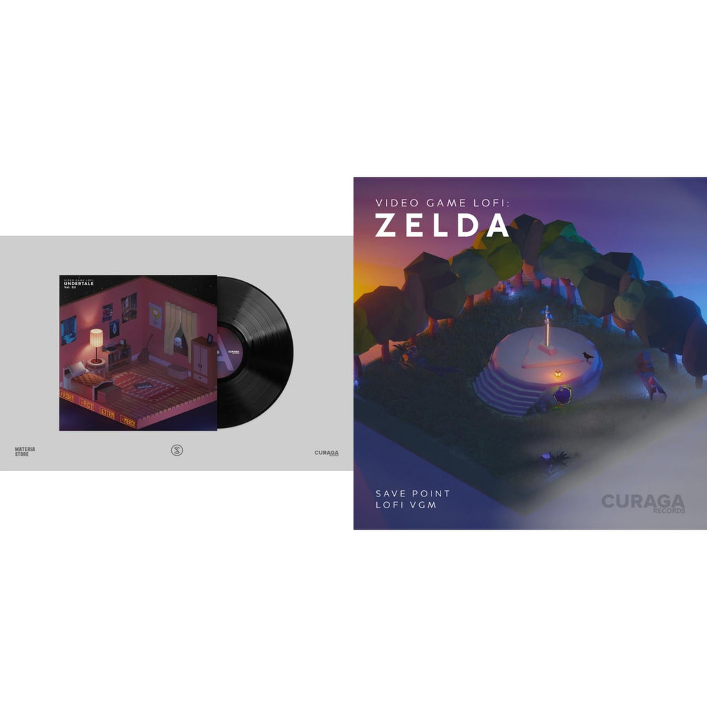 Video Game Lofi: Undertale Vol. 2 (180G) & Video Game Lofi: Zelda (180G)