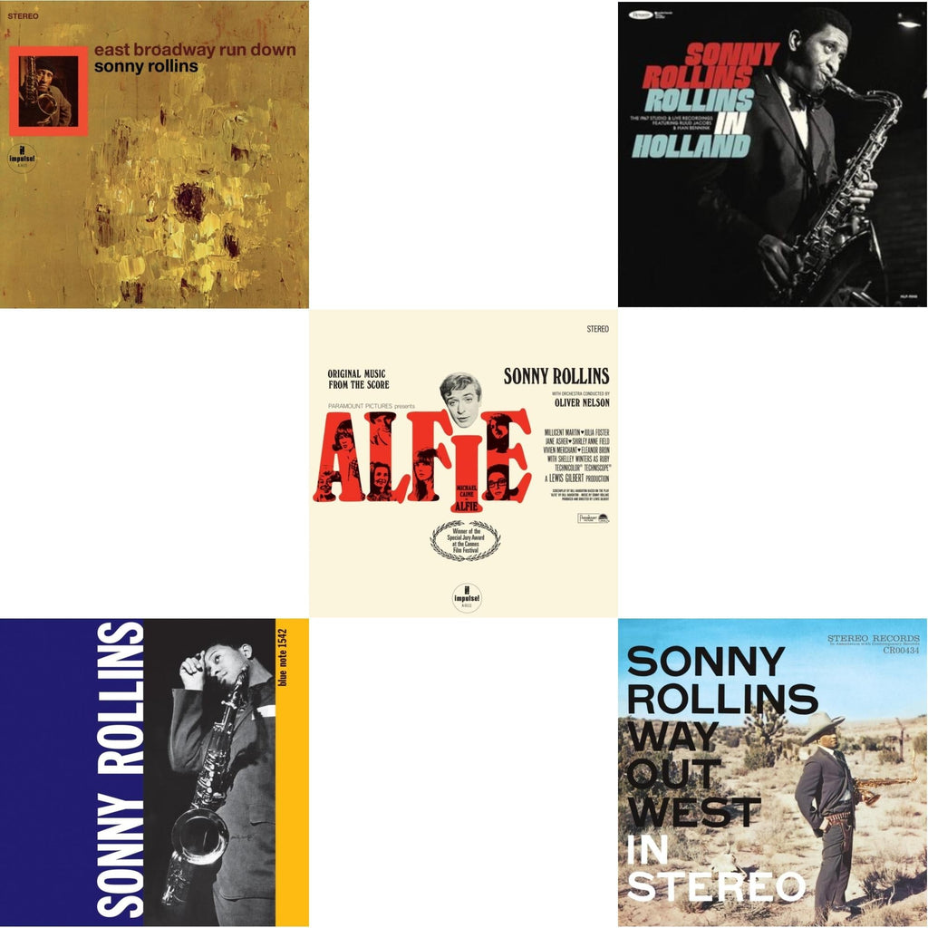 East Broadway Run Down (Verve Acoustic Sounds Series) & Volume 1 (Blue Note Classic LP Vinyl Edition/180G) & Alfie (Original Music From The Score) (Verve Acoustic Sounds Series) (180G) & Rollins In Holland: The 1967 Studio