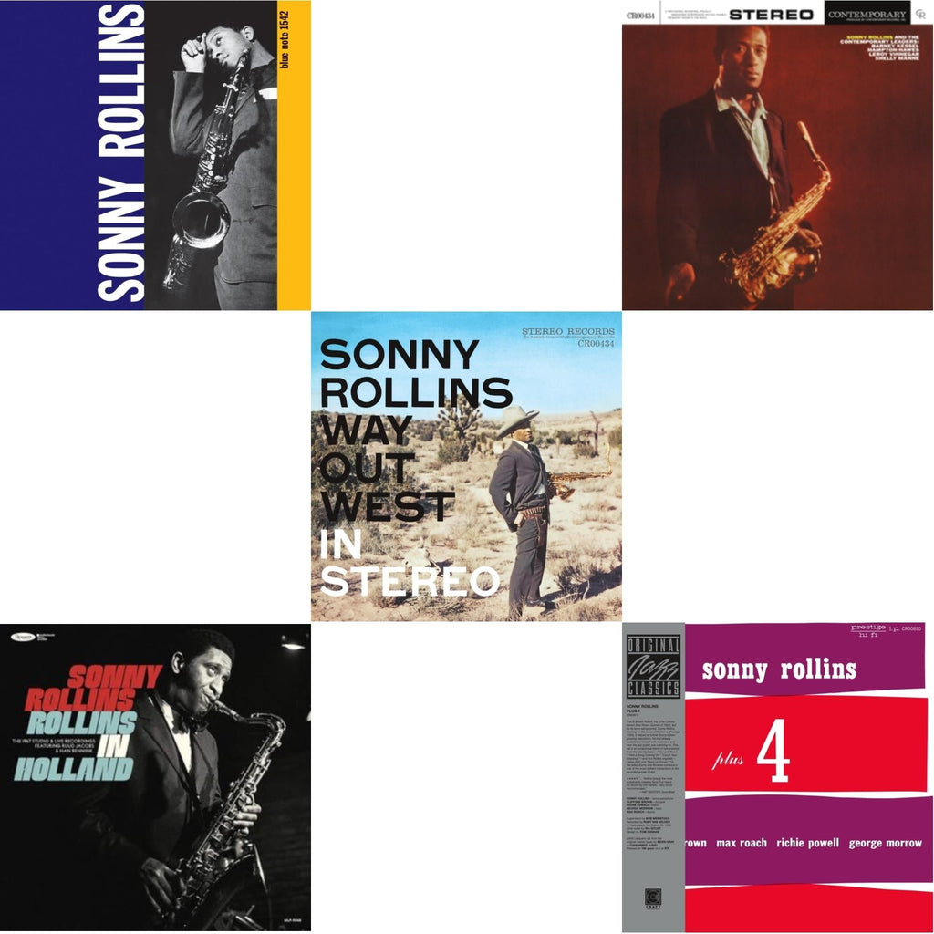 Volume 1 (Blue Note Classic LP Vinyl Edition/180G) & Rollins In Holland: The 1967 Studio & Live Recordings (3LP/Deluxe Edition) & Way Out West (Contemporary Records Acoustic Sounds Series) & Sonny Rollins