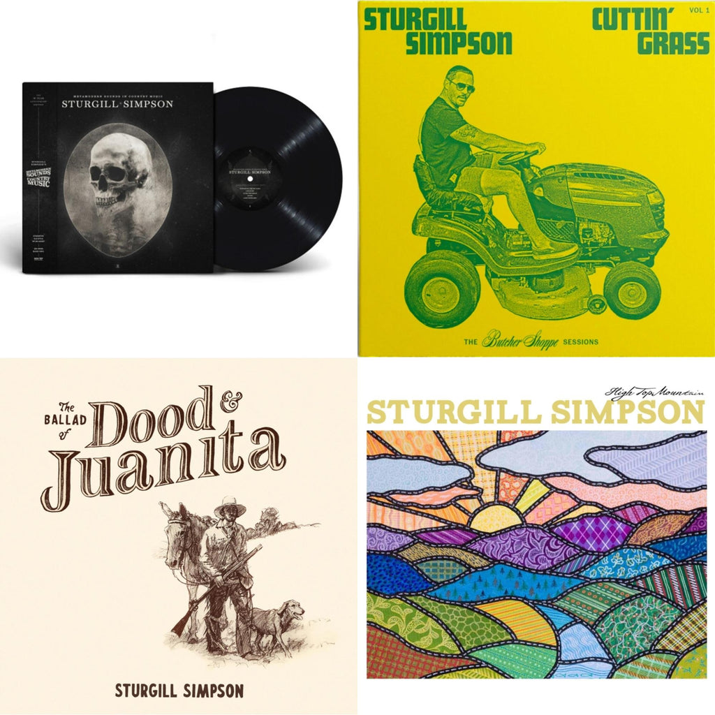 This is a 4 LP Vinyl SKU bundle.
1.This LP Vinyl is brand new.Format: LP VinylThis item's title is: Metamodern Sounds In Country Music 10 Year Anniversary Edition (180G)Artist: Sturgill SimpsonBarcode: 691835875538Release Date: 5/10/2024
2.This LP Vinyl is brand new.