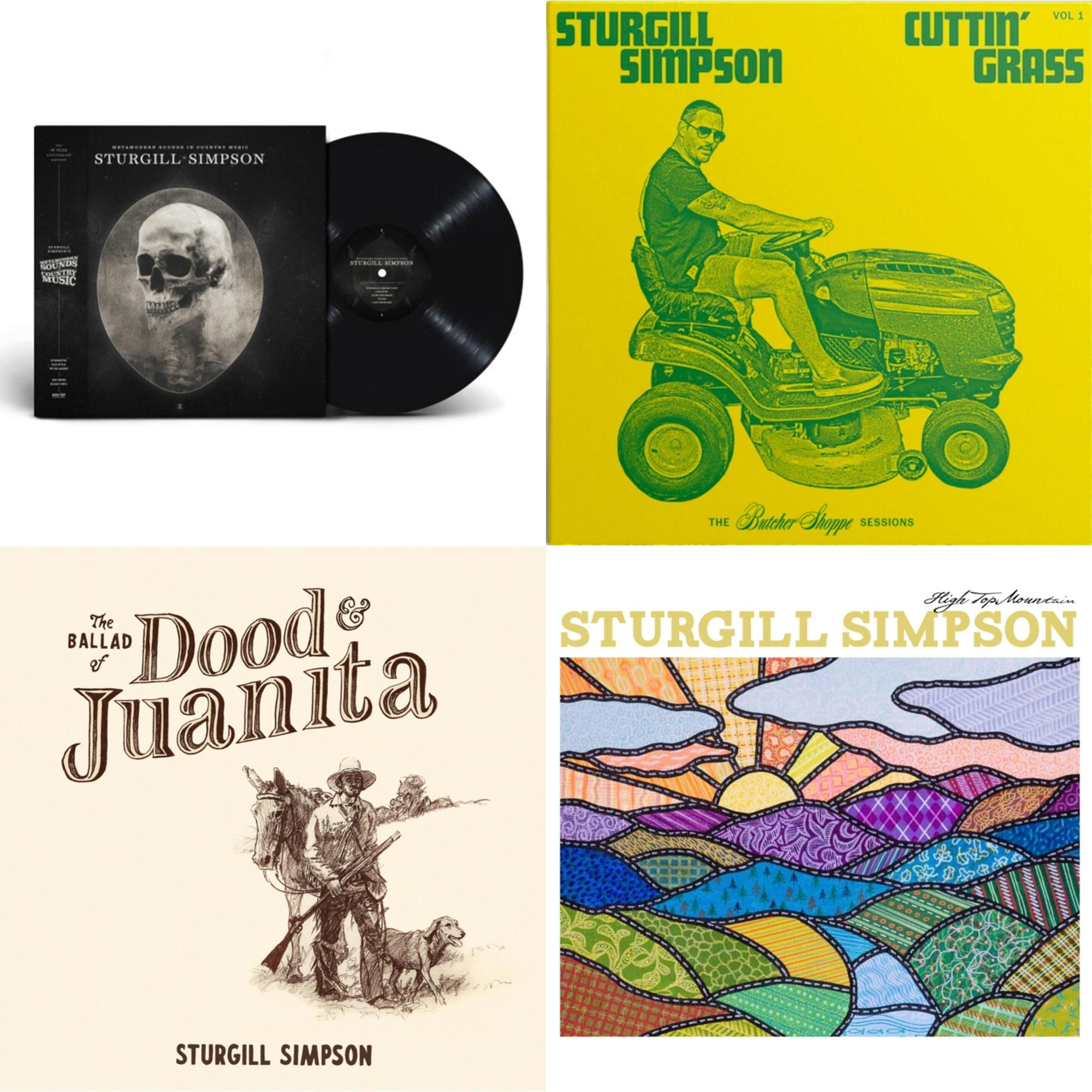 This is a 4 LP Vinyl SKU bundle.
1.This LP Vinyl is brand new.Format: LP VinylThis item's title is: Metamodern Sounds In Country Music 10 Year Anniversary Edition (180G)Artist: Sturgill SimpsonBarcode: 691835875538Release Date: 5/10/2024
2.This LP Vinyl is brand new.