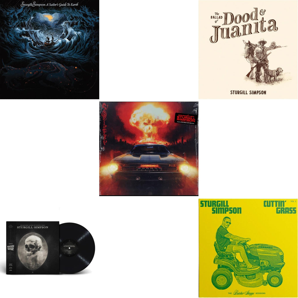 This is a 5 LP Vinyl SKU bundle.
1.This LP Vinyl is brand new.Format: LP VinylThis item's title is: Sound & FuryArtist: Sturgill SimpsonLabel: ELEKTRABarcode: 075678651786Release Date: 9/27/2019
2.This LP Vinyl is brand new.