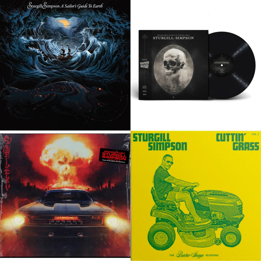This is a 4 LP Vinyl SKU bundle.
1.This LP Vinyl is brand new.Format: LP VinylThis item's title is: Sound & FuryArtist: Sturgill SimpsonLabel: ELEKTRABarcode: 075678651786Release Date: 9/27/2019
2.This LP Vinyl is brand new.