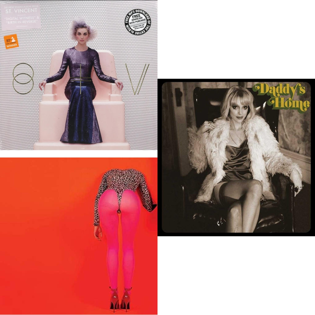 St Vincent & Masseduction (Pink LP) & Daddy's Home