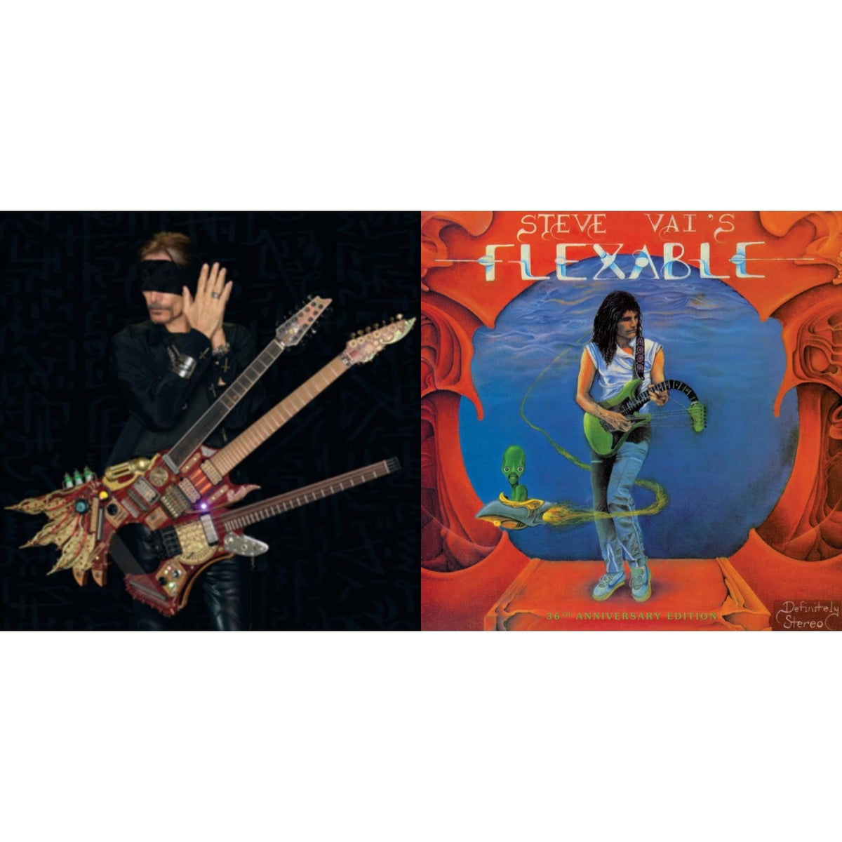 Steve Vai - Inviolate & Flex-Able (36Th Anniversary/Clear Disc LP Vinyl)
