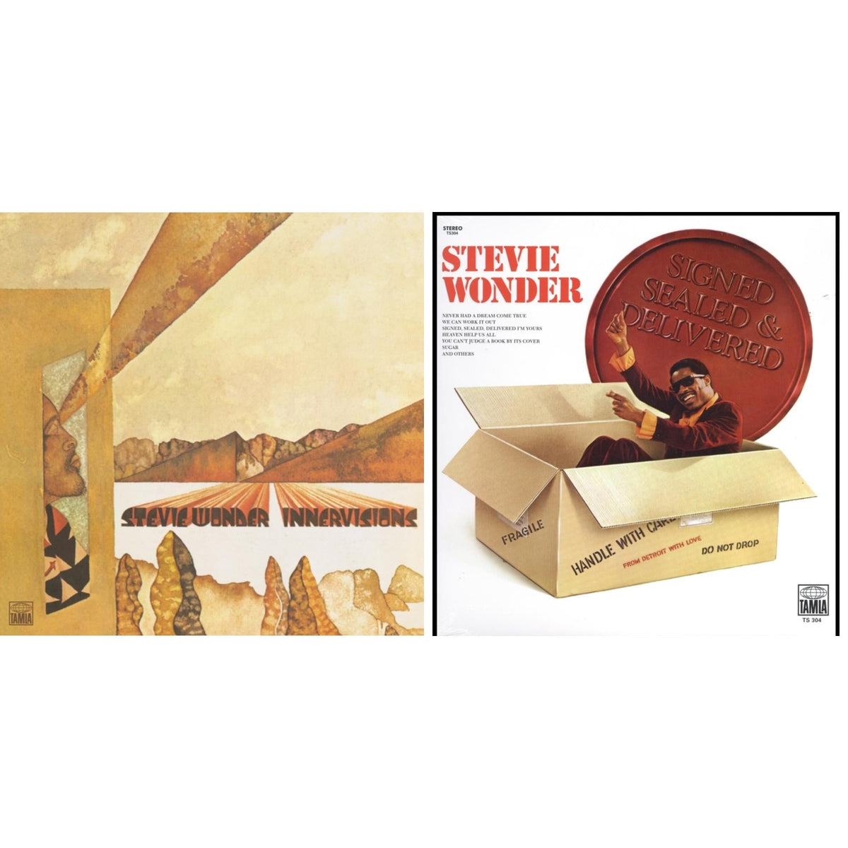 Innervisions & Signed Sealed And Delivered (LP)