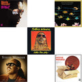 Music Of My Mind & Definitive Collection (2LP) & Hotter Than July & Original Musiquarium I (2LP) & Signed Sealed And Delivered (LP)