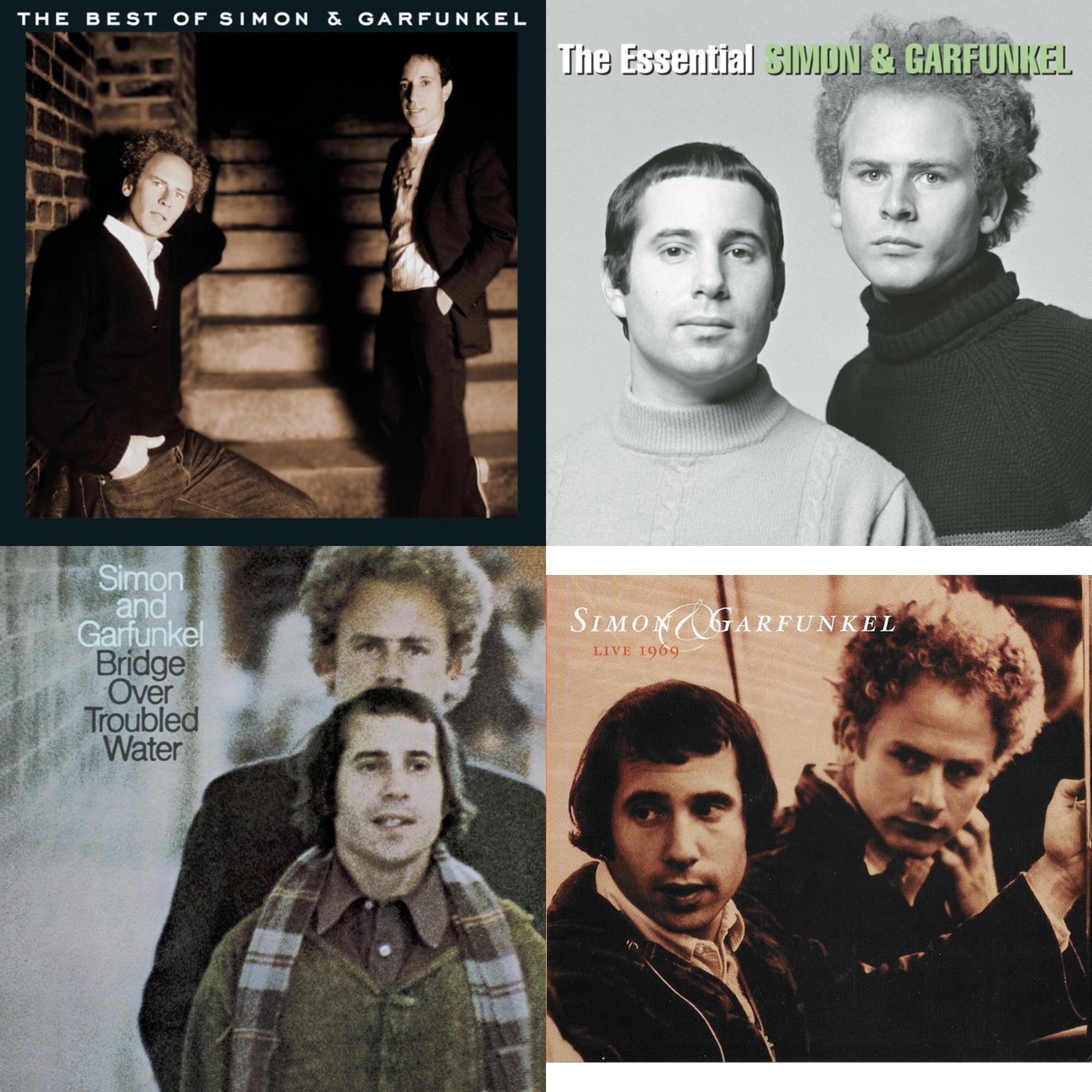 Best Of Simon & Garfunkel & Essential Simon & Garfunkel & Bridge Over Troubled Water & Live 1969