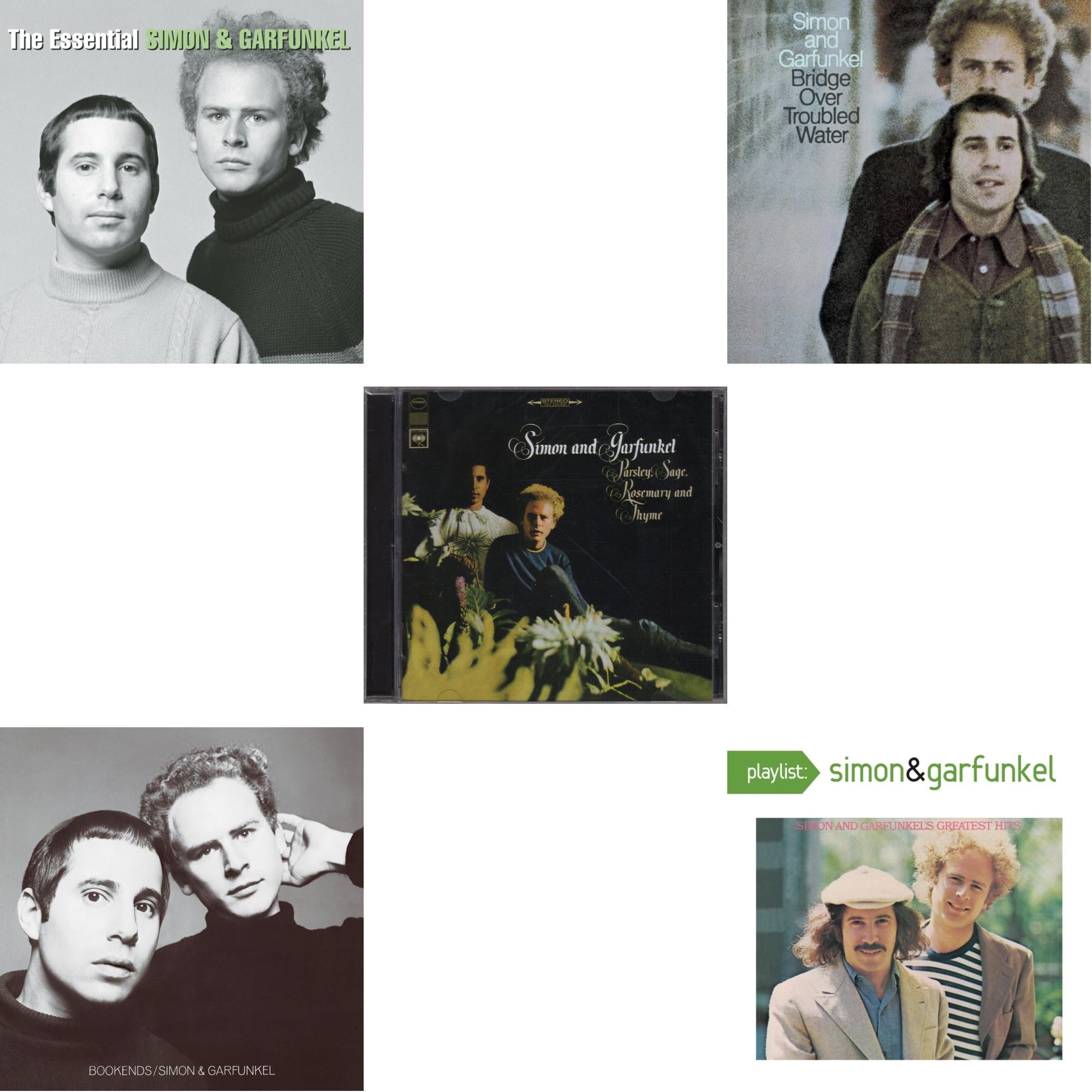 Essential Simon & Garfunkel & Bookends & Parsley Sage Rosemary & Thyme & Bridge Over Troubled Water & Playlist: Simon And Garfunkel's Greatest Hits