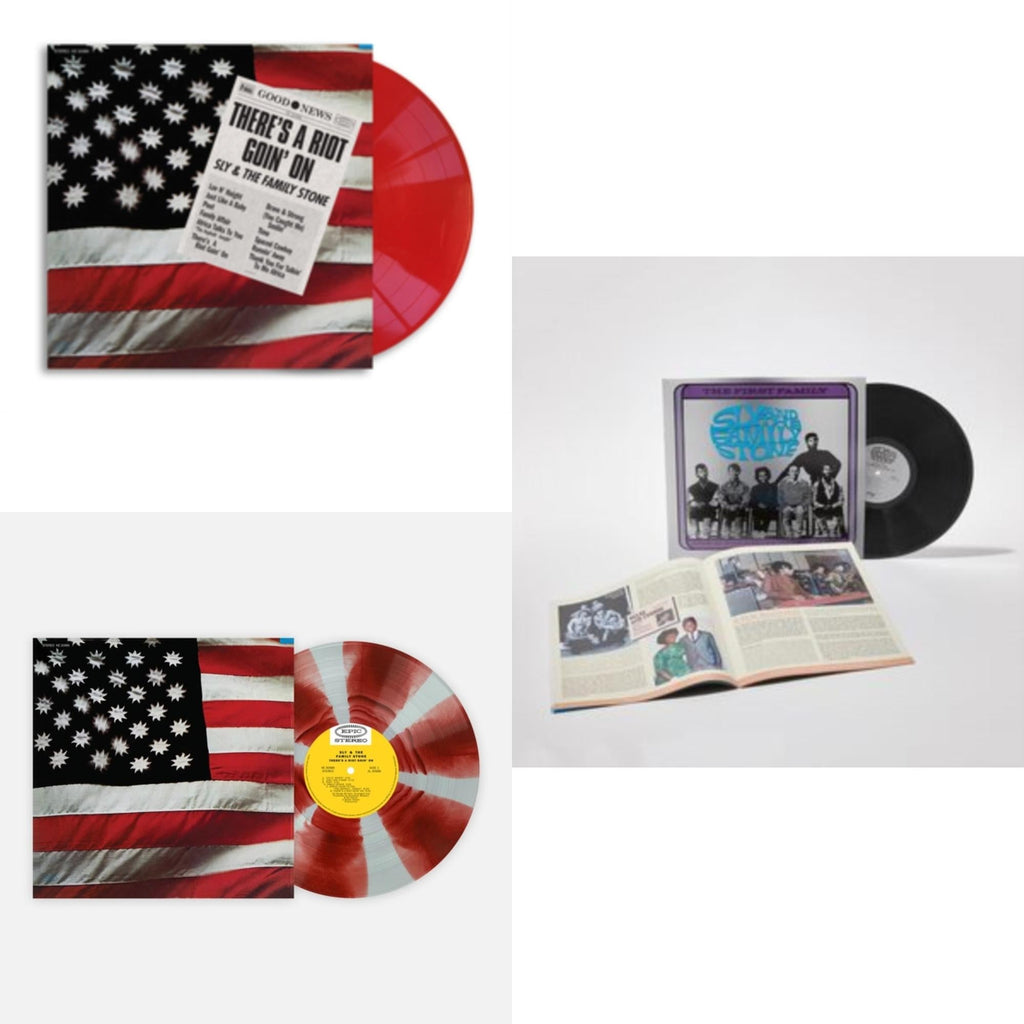 There’S A Riot Goin On (Red LP Vinyl) & Theres A Riot Goin On (Red/White Split LP Vinyl) & First Family: Live At The Winchester Cathedral 1967 (LP/Book)