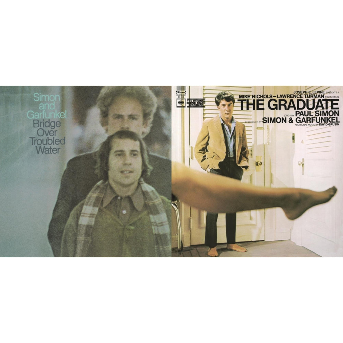 Bridge Over Troubled Water (180G LP Vinyl/ Dl Insert) & Graduate (140G/Dl Code)