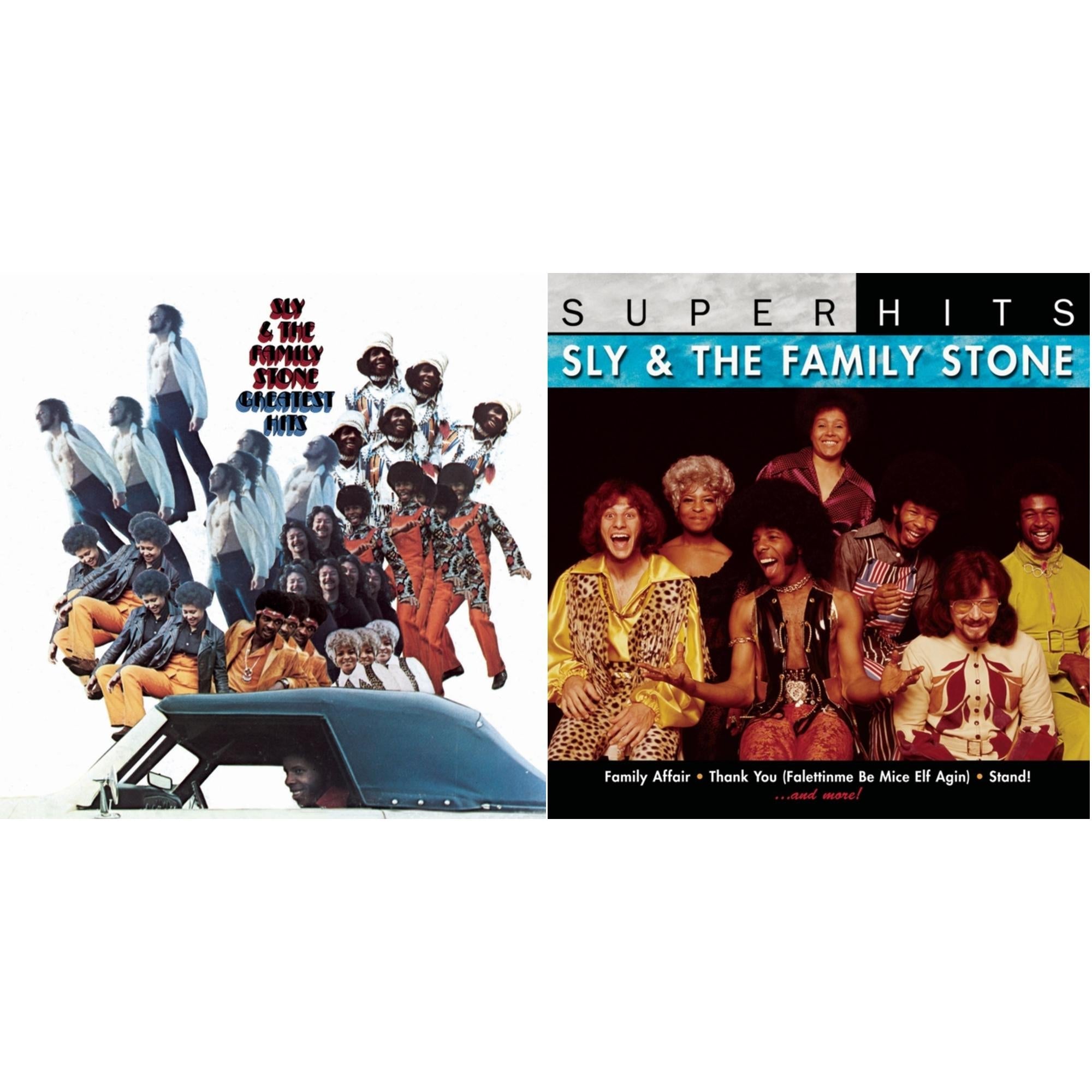 Sly & The Family Stone - Greatest Hits & Super Hits - CD Bundle