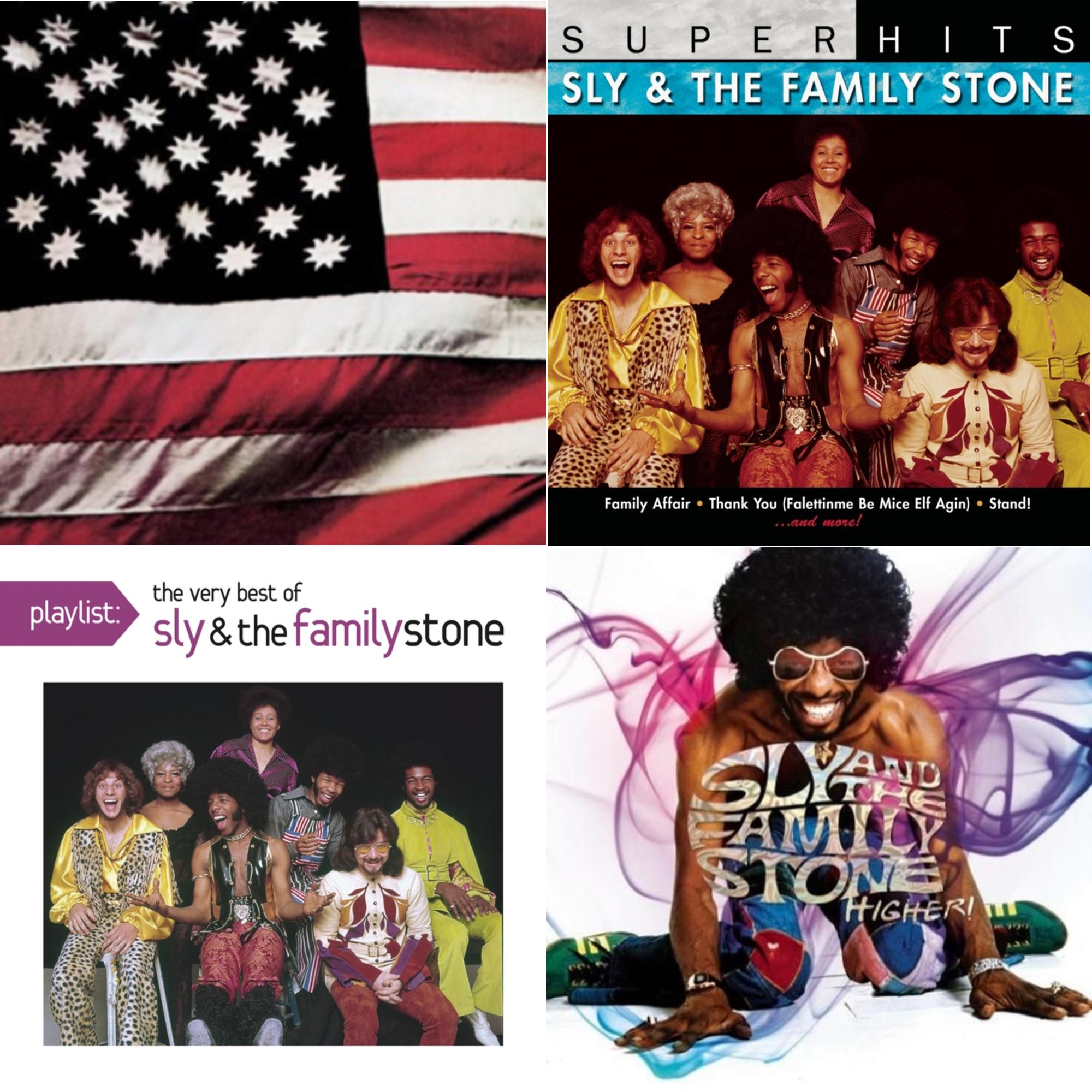 There's A Riot Goin On & Super Hits & Playlist: Very Best Of Sly & Family Stone & Higher (Highlights)