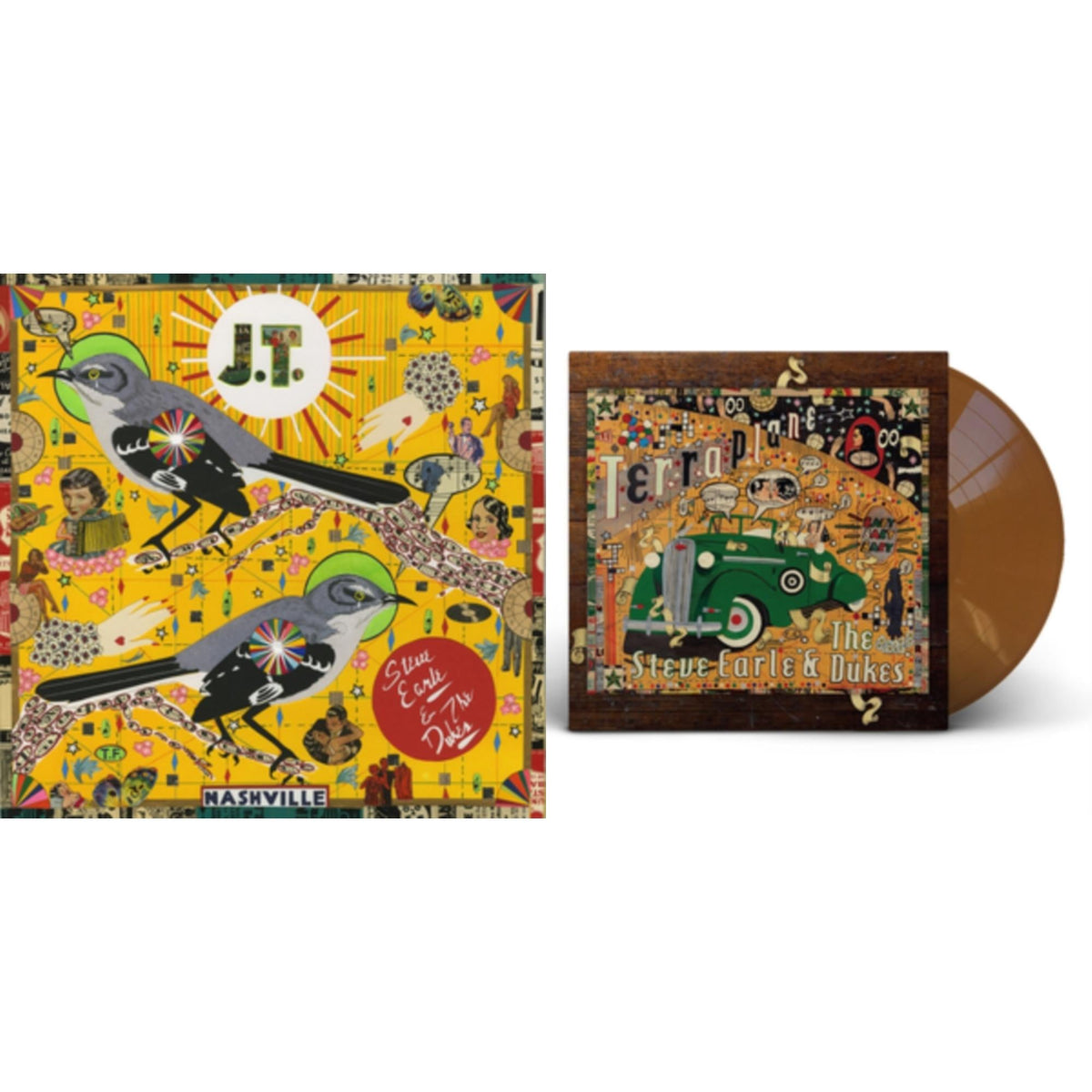 J.T. (150G) & Terraplane (Transparent Gold LP Vinyl)
