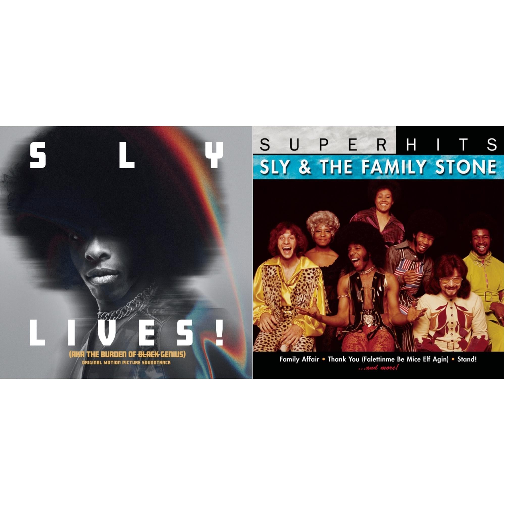 Sly Lives! (Aka The Burden Of Black Genius) (Ost) & Super Hits