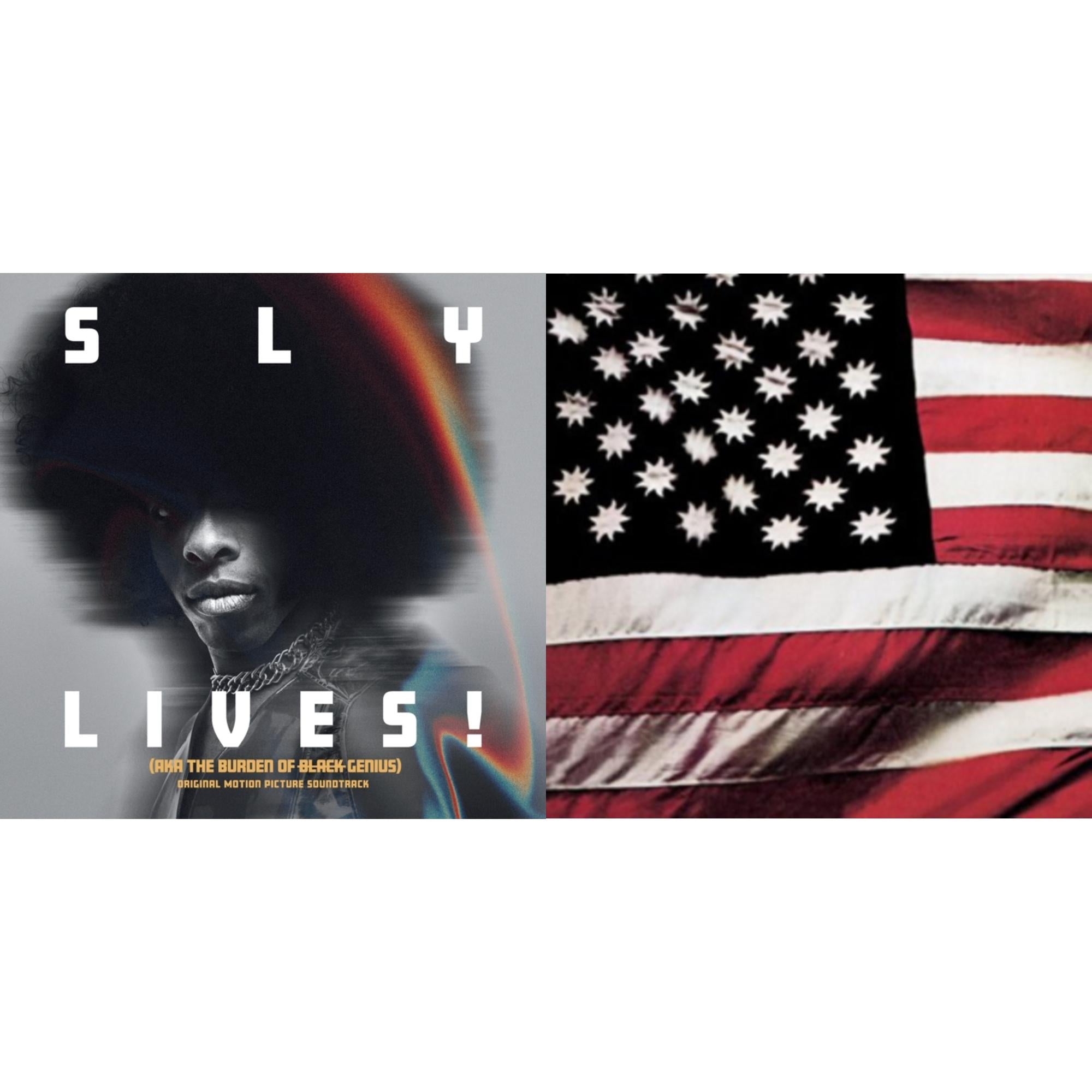 Sly Lives! (Aka The Burden Of Black Genius) (Ost) & There's A Riot Goin On