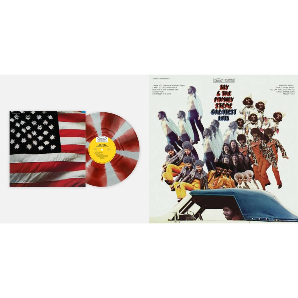 Theres A Riot Goin On (Red/White Split LP Vinyl) & Greatest Hits (150G/Dl Card)