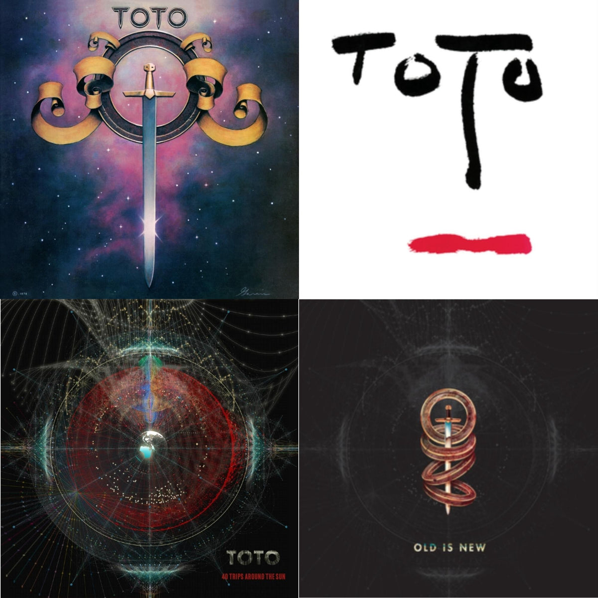 Toto (140G/Dl Insert) & Turn Back (140G/Dl Insert) & 40 Trips Around The Sun: Greatest Hits (2LP/150G/Dl Card) & Old Is New (140G/Dl Insert)