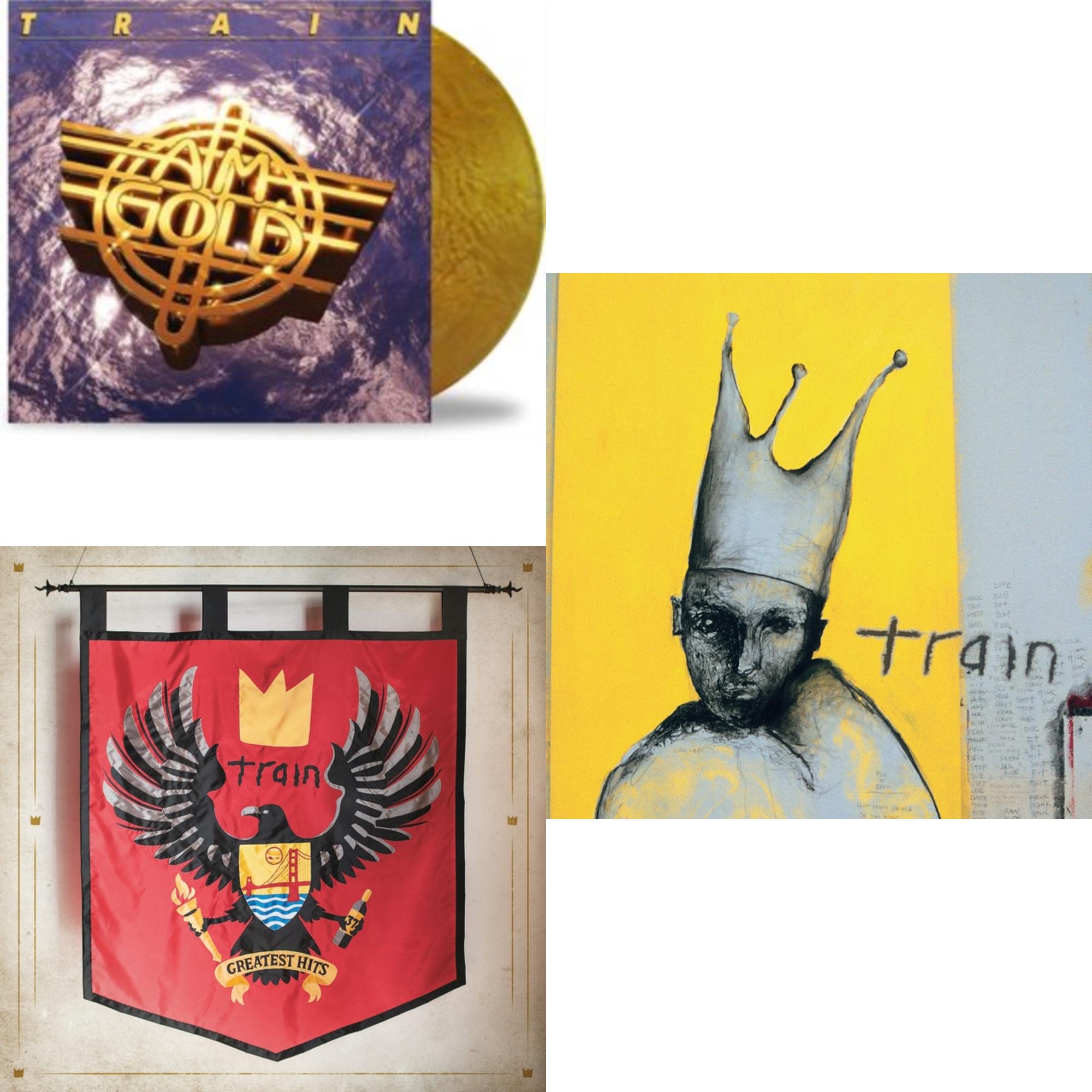 Am Gold (Metallic Gold LP Vinyl) & Greatest Hits (2LP) & Train