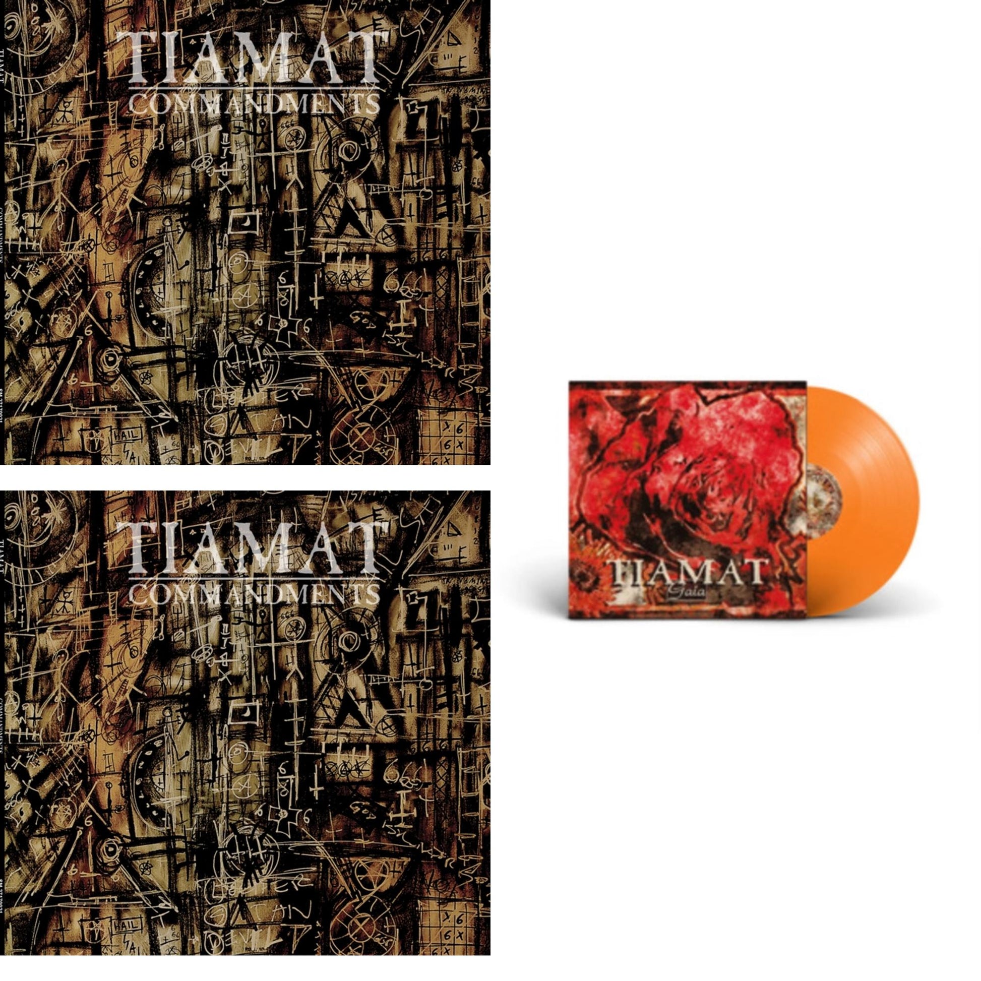 This is a 3 LP Vinyl SKU bundle.
1.This LP Vinyl is brand new.Format: LP VinylThis item's title is: Commandments: An Anthology (Gold LP Vinyl)Artist: TiamatLabel: 7 MATERBarcode: 617669419526Release Date: 5/20/2022
2.This LP Vinyl is brand new.