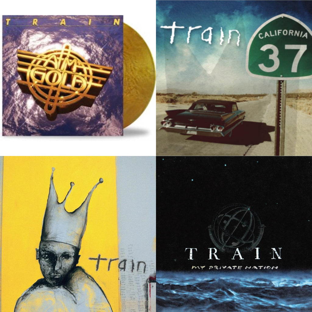Am Gold (Metallic Gold LP Vinyl) & California 37 & Train & My Private Nation
