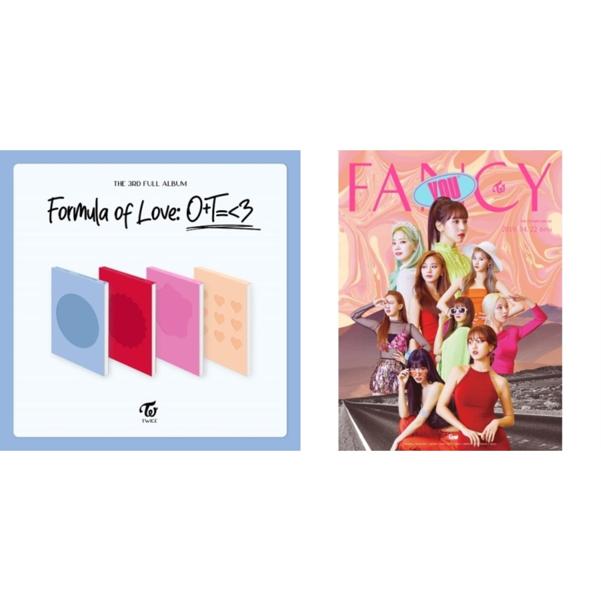 This is a 2 CD SKU bundle.
1.This CD is brand new.Format: CDMusic Style: K-popThis item's title is: Formula Of Love: O+T=<3Artist: TwiceLabel: JYP ENT.Barcode: 8809755509156Release Date: 10/31/2022
2.This CD is brand new.