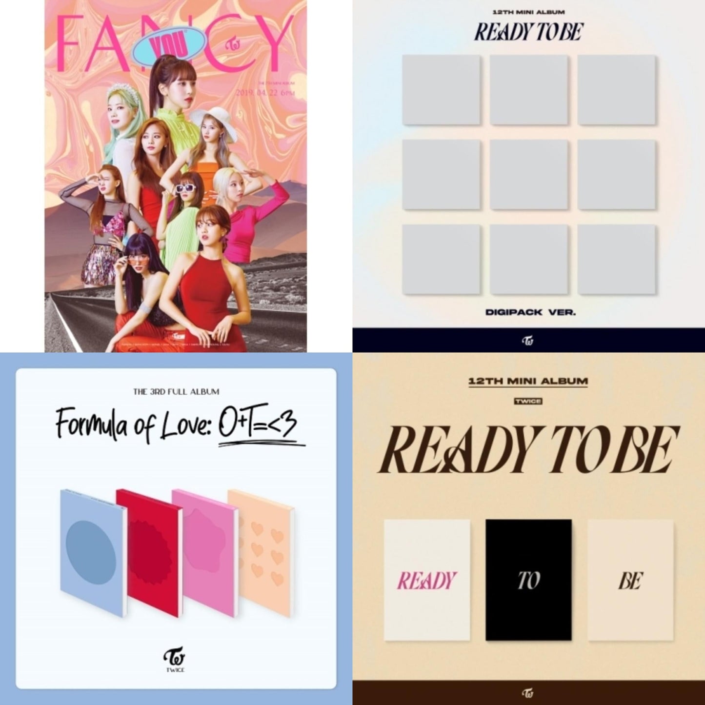 This is a 4 CD SKU bundle.
1.This CD is brand new.Format: CDMusic Style: K-popThis item's title is: Fancy You (7Th Album)Artist: TwiceLabel: JYP ENT.Barcode: 8809440338757Release Date: 2/22/2023
2.This CD is brand new.